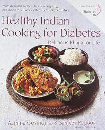 Healthy Indian Cooking for Diabetes किताब - डायबिटीज रोगियों के लिए भारतीय रेसिपी गाइड