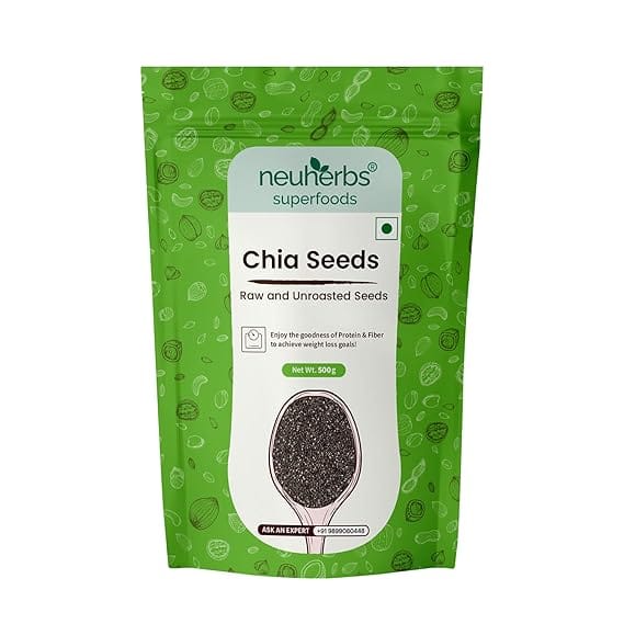 Neuherbs Chia Seeds for PCOS Diet and Weight Loss in India