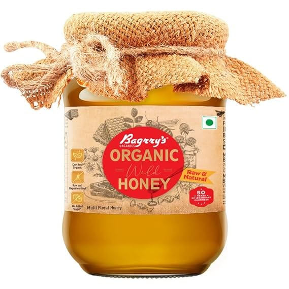 Bagrry’s Organic Wild Honey Raw and Natural for Belly Fat Loss Drinks