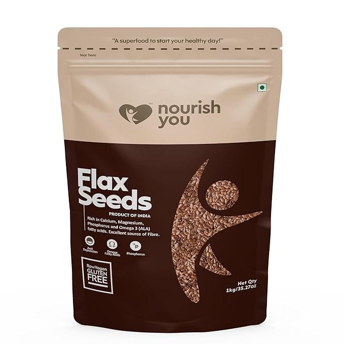 Nourish You Flax Seeds for PCOS Diet and Weight Loss in India