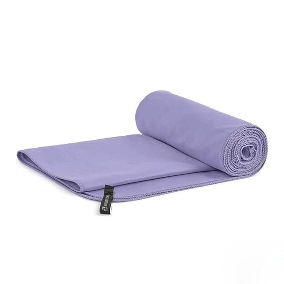 Amazon Yoga Towel — माइक्रोफाइबर नॉन-स्लिप टॉवल, शुरुआती योगा प्रैक्टिस और Morning Yoga Routine for Beginners के लिए