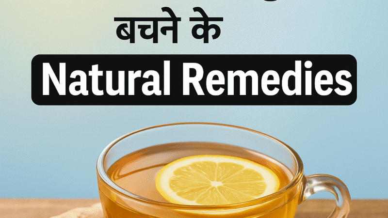 Changing Weather में Cold & Cough से कैसे बचें – Natural Remedies