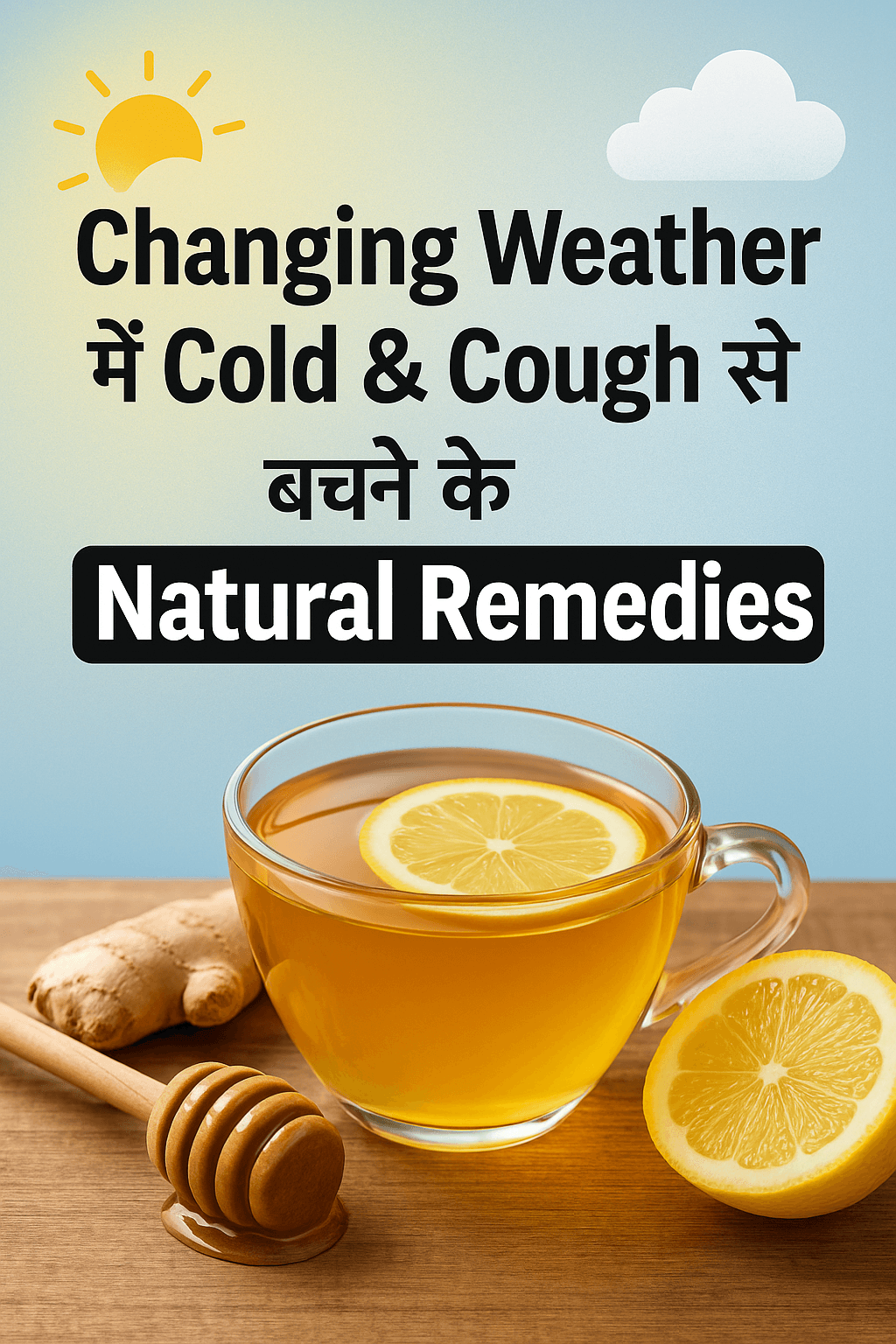 Changing Weather में Cold & Cough से कैसे बचें – Natural Remedies