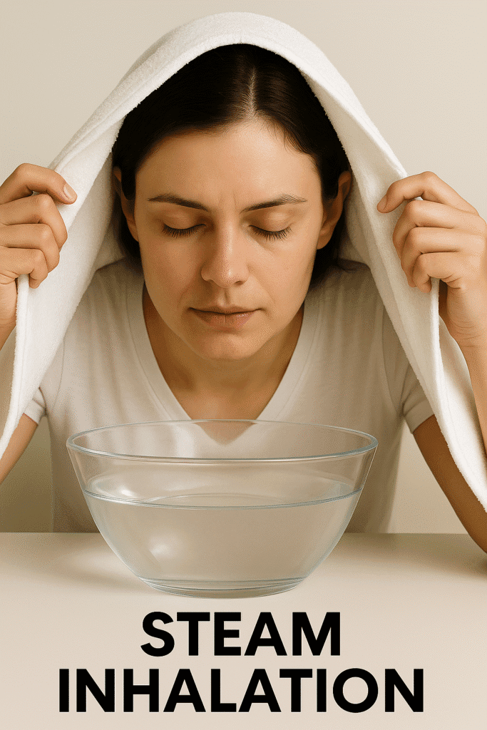 A warm cup of honey-ginger-lemon tea with a lemon slice and honey jar on a wooden table — a natural home remedy for cold and cough in changing weather.