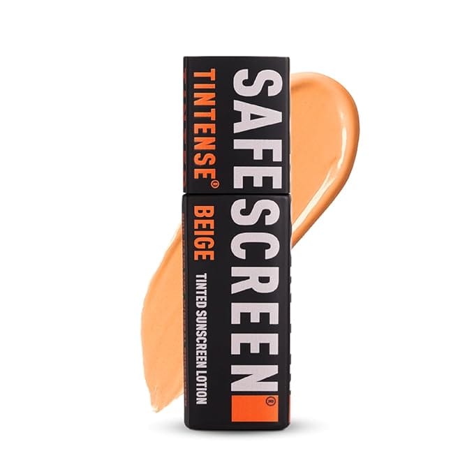 SAFESCREEN Tintense Beige Tinted Sunscreen Lotion for daily sun protection and natural coverage