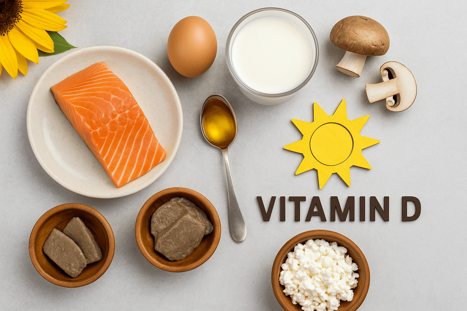 Vitamin D Deficiency – Causes, Symptoms, and Natural Sources