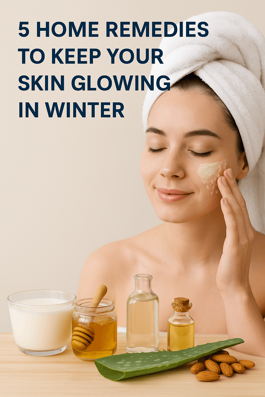 Skin Glowing in Winter: 5 Easy Home Remedies for Radiant Skin
