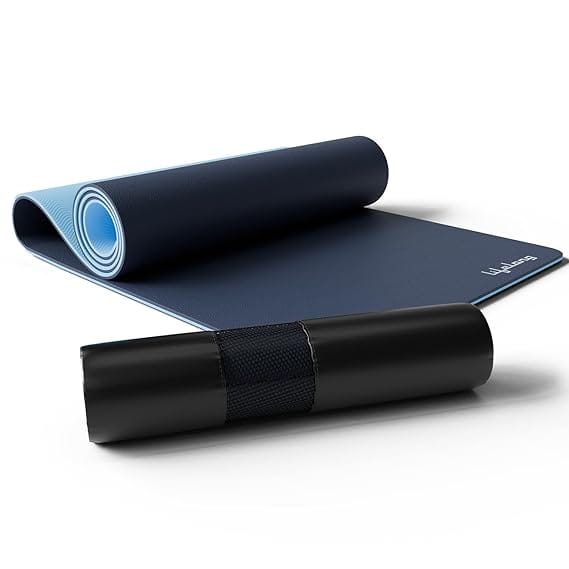 High-quality yoga mat for home workout — best for beginners to lose fat without a gym.