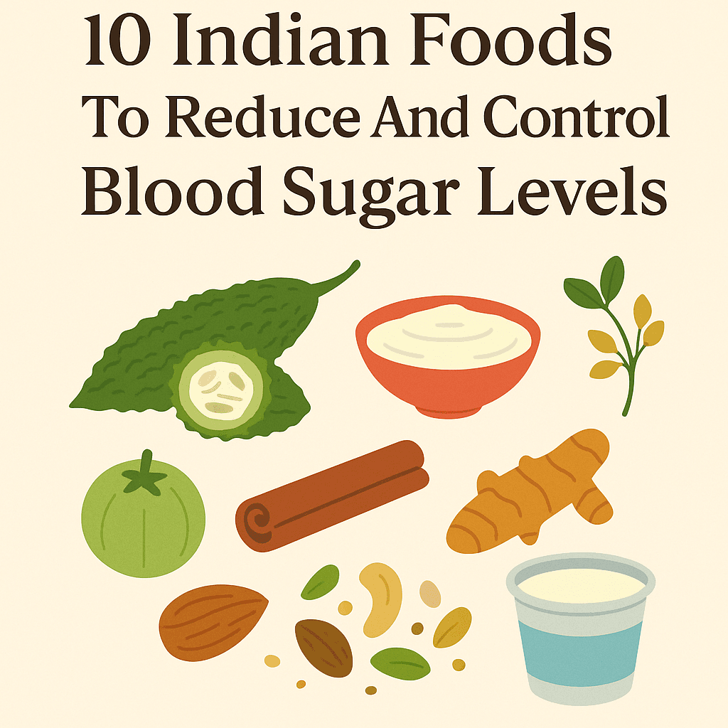 10 Indian Foods To Reduce And Control Blood Sugar Levels