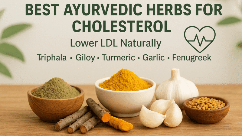 5 आयुर्वेदिक पौधे जो कोलेस्ट्रॉल को नेचुरली कम करते हैं