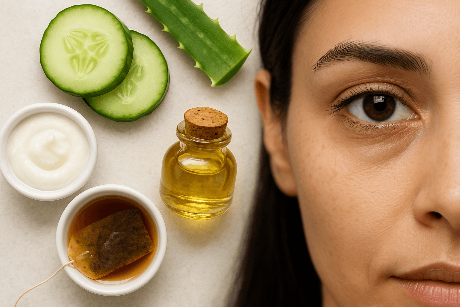 Erase Dark Circles Naturally With These 6 Simple Solutions