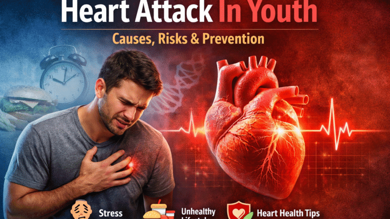 Heart Attacks in Young Adults: Causes, Signs & Prevention for a Heart‑Healthy Future