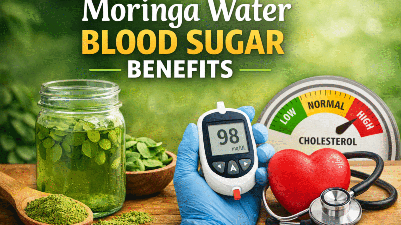 Moringa Water Empty Stomach Benefits for Blood Sugar and Cholesterol Control
