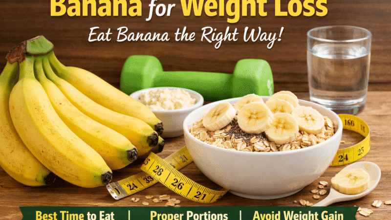Banana for Weight Loss: The Right Way to Eat Banana Without Gaining Weight