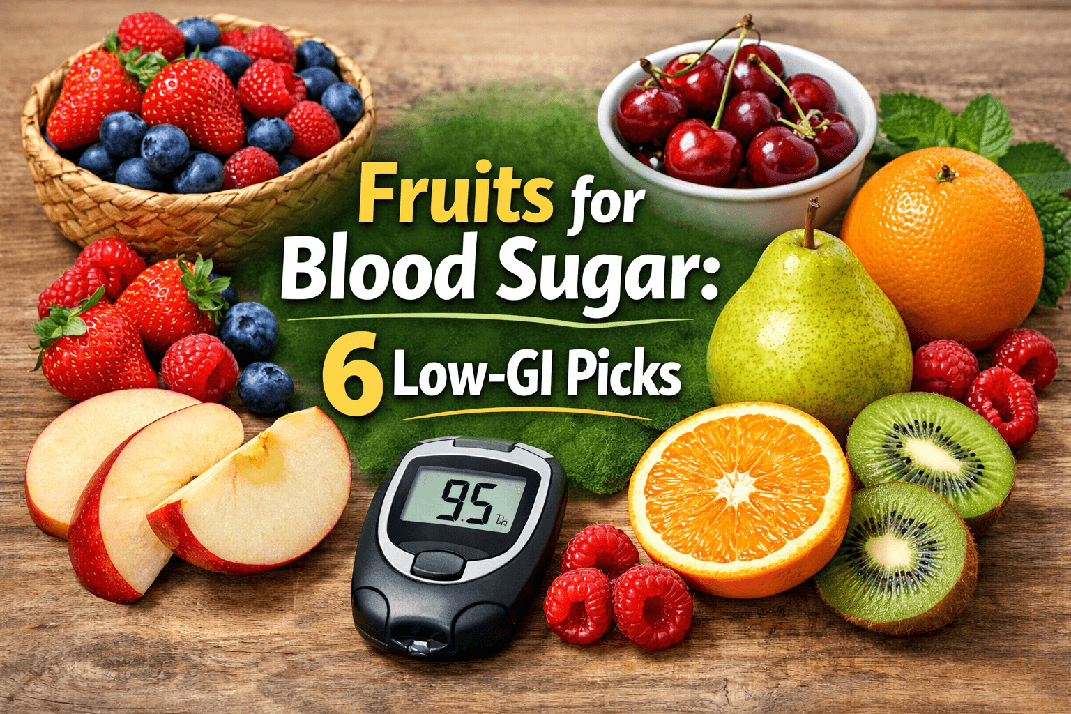 6 Fruits That Do Not Raise Blood Sugar Levels When Consumed Mindfully