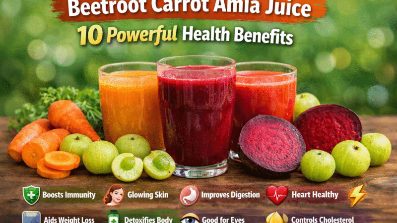 10 Health Benefits of Beetroot, Carrot, and Amla Juice (ABC Juice)