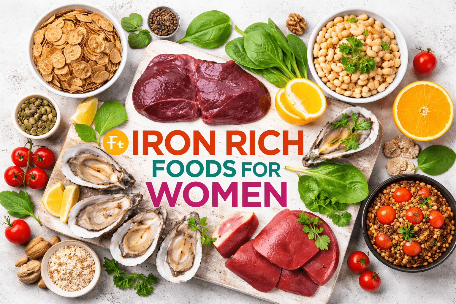 Iron Rich Foods for Women: 6 Powerful Sources to Boost Your Iron Levels