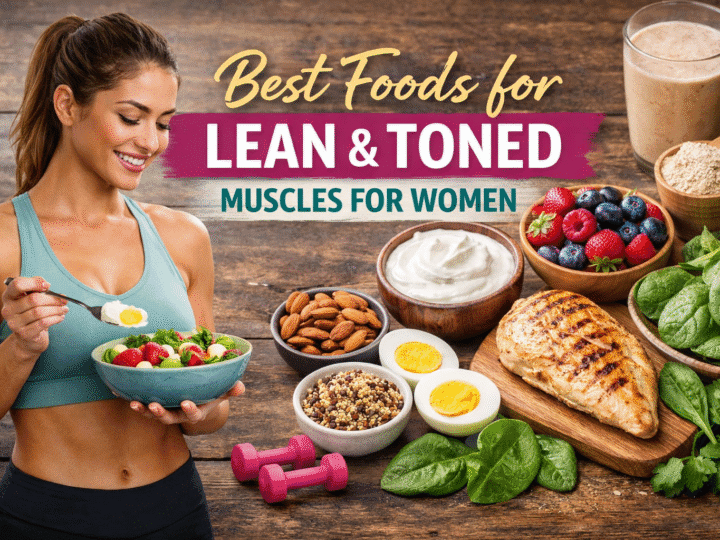 Best Foods for Lean & Toned Muscles for Women