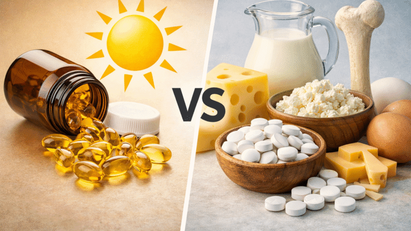 Vitamin D vs Calcium Supplement: Which Is More Important and How to Take Them