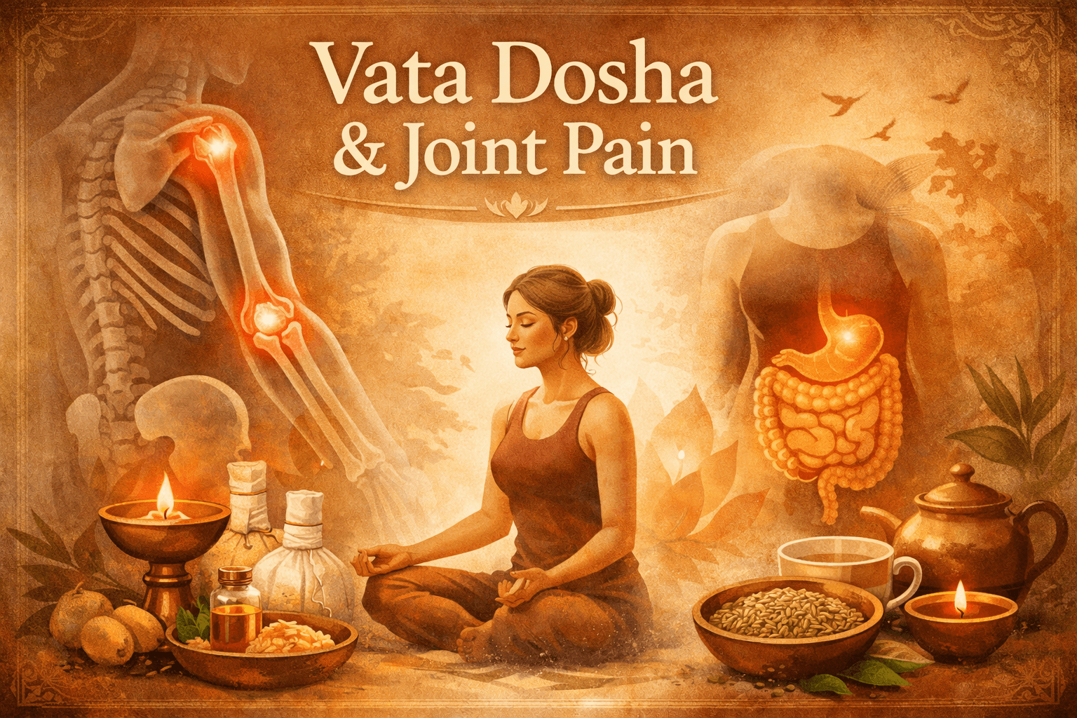Vata Dosha: Is It the Root Cause of Joint Pain, Gas & Restlessness?
