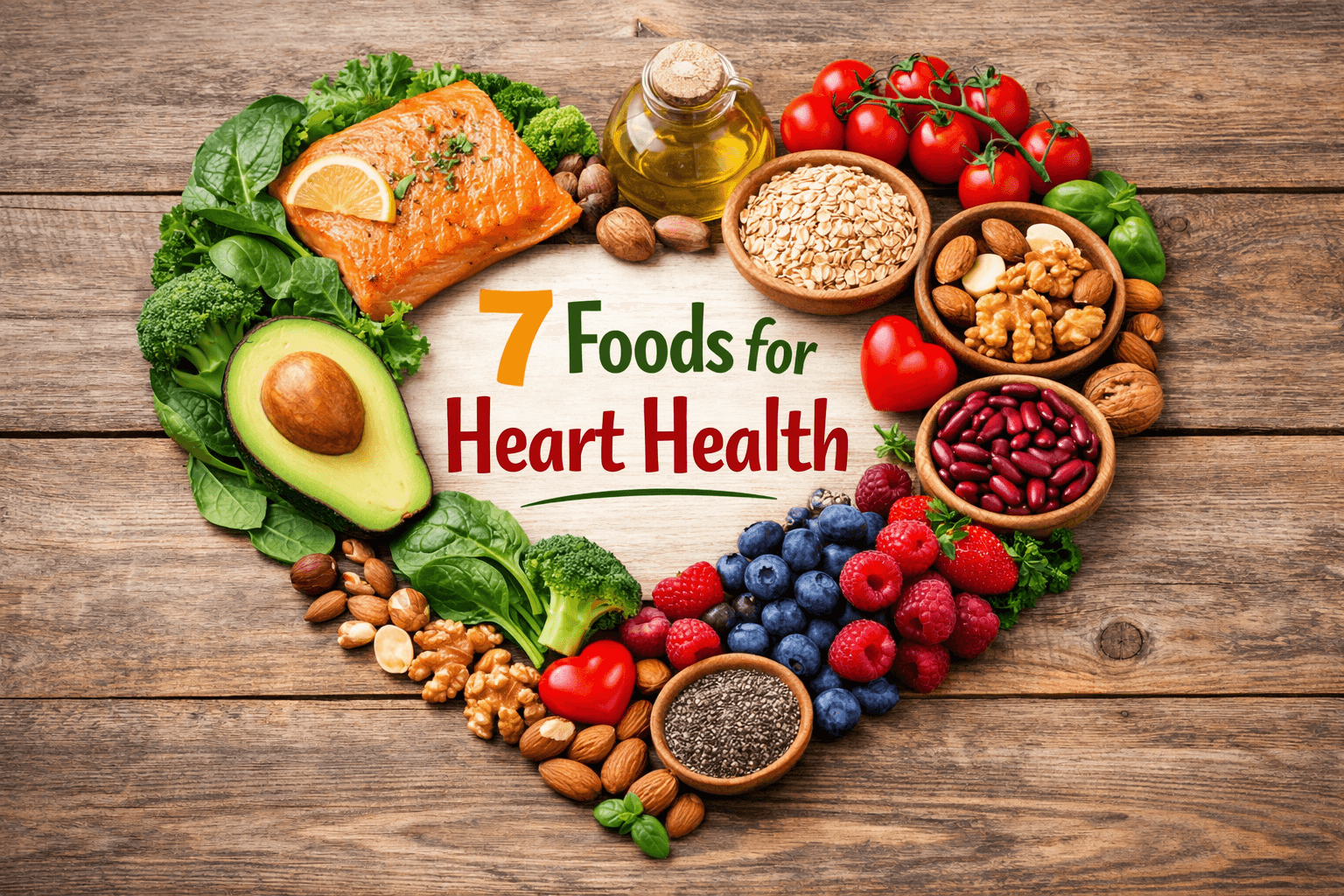 Foods for Heart Health: 7 Delicious Foods That Support Your Heart