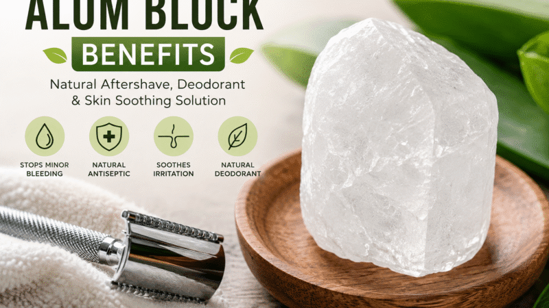 Alum Block Benefits: Uses, Safety, and Side Effects