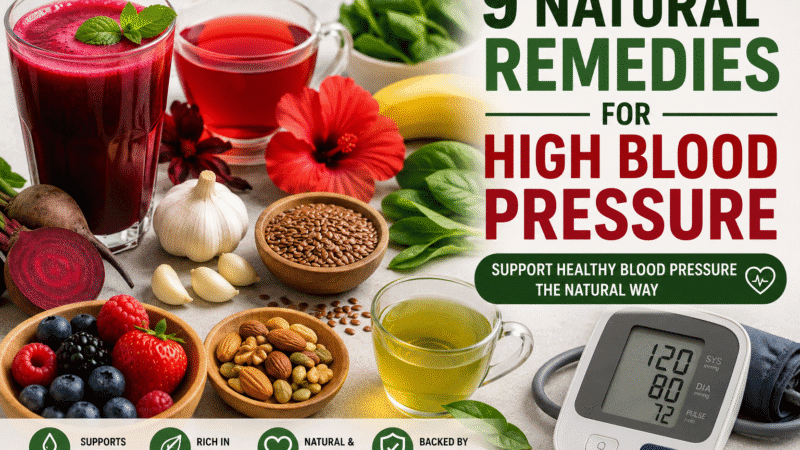 9 Natural Remedies for High Blood Pressure: Beetroot Juice, Hibiscus Tea & More