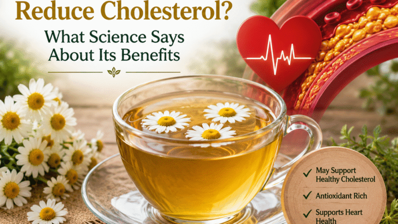 Can Chamomile Tea Reduce Cholesterol? What Science Says About Its Benefits